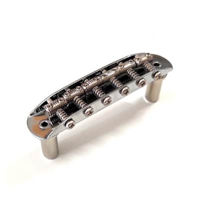 Jazzmaster/Mustang Style Bridge Body inserts Radius 54mm Screw Saddles image 3