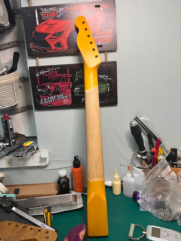 TELE Guitar Neck Relic Guitar Neck Handmade image 1