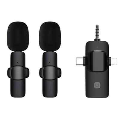 Sonic Realm 3in1 Wireless Lapel Microphone System image 1