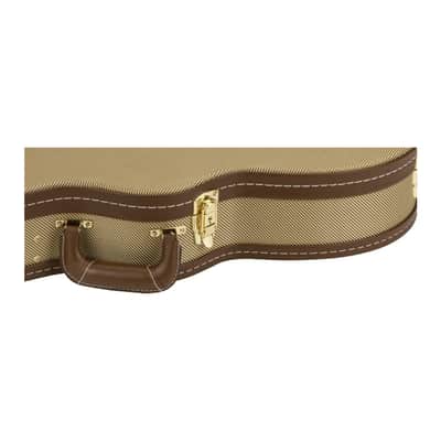 Gretsch G2655T Tweed Hard Shell Case with Center Storage Compartment for Streamliner Electric Guitar (Brown) image 5