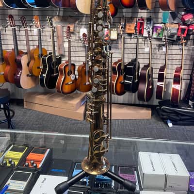 Vintage King HN White Co. Straight Soprano (B flat) Saxophone 1920s image 1