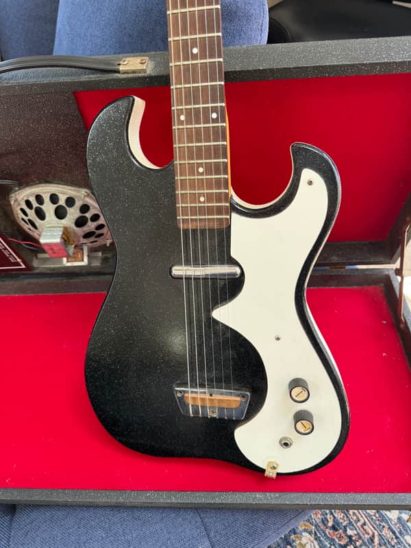 Silvertone 1448 with Case Amp | Reverb