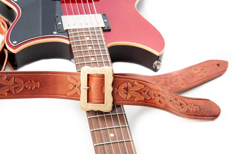 RightOn! Straps Legend Brian May Bohemian Replica Guitar Strap – Designed for Red Special image 1