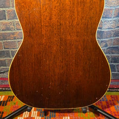 Vintage 1967 Epiphone FT-85 Serenader Natural w/ Original Chipboard Case image 21