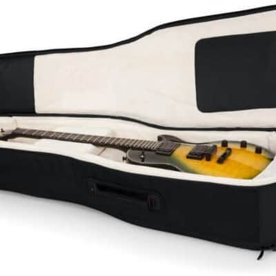Gator Pro-Go Series 2X Electric Guitar Bag w/ Micro Fleece Interior and Removable Backpack Straps G-PG ELEC 2X image 3