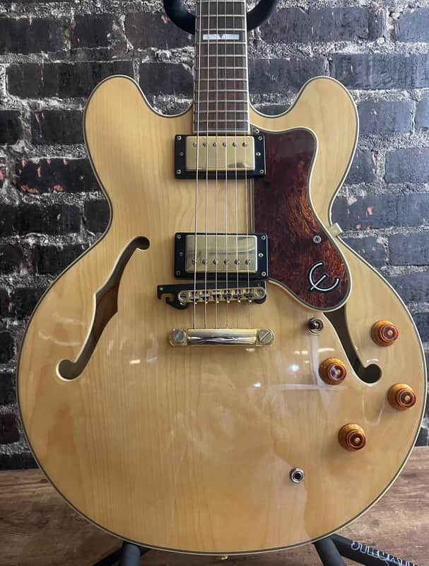 2010 Epiphone Sheraton II-Blonde (USED) image 1