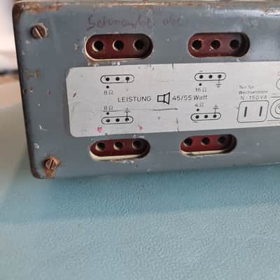 1960s Dynacord Eminent Vintage Full Tube Amp image 4
