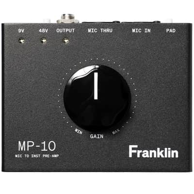 Franklin Audio MP-10 Compact Microphone Preamplifier Pedal
