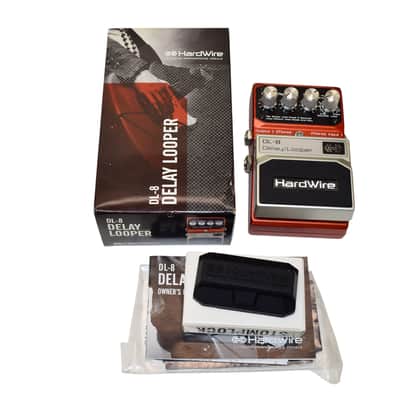DigiTech Hardwire Series DL-8 Delay / Looper Guitar Effects Pedal w/ Box image 1