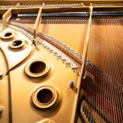 1973 Steinway Model L Grand Piano | Mahogany | 5'10" | Serial No. 435741 | Used image 6