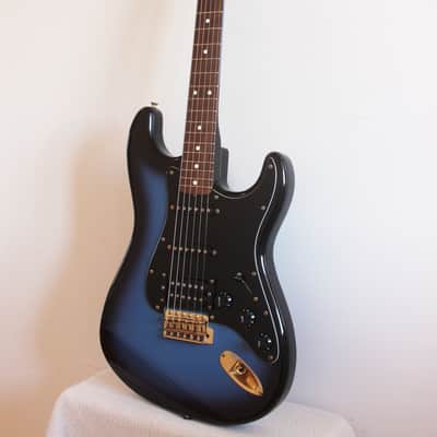 Used Yamaha ST535RX 80s MIJ Strat HSS Blueburst image 16