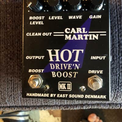 Carl Martin Hot Drive 'N Boost mkII 2000s - Black image 1