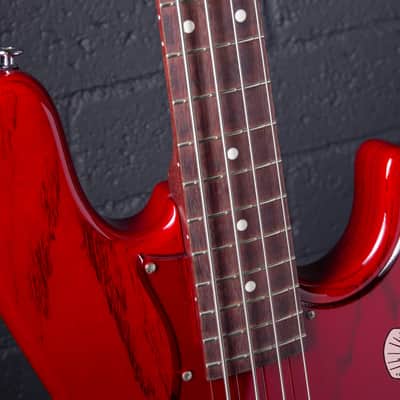 Momose MJ2-PH Jazz Bass – Purpleheart Neck – Burner Ash MIJ image 11