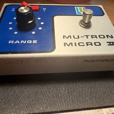 Mu-Tron Micro V 1970s - Silver image 4