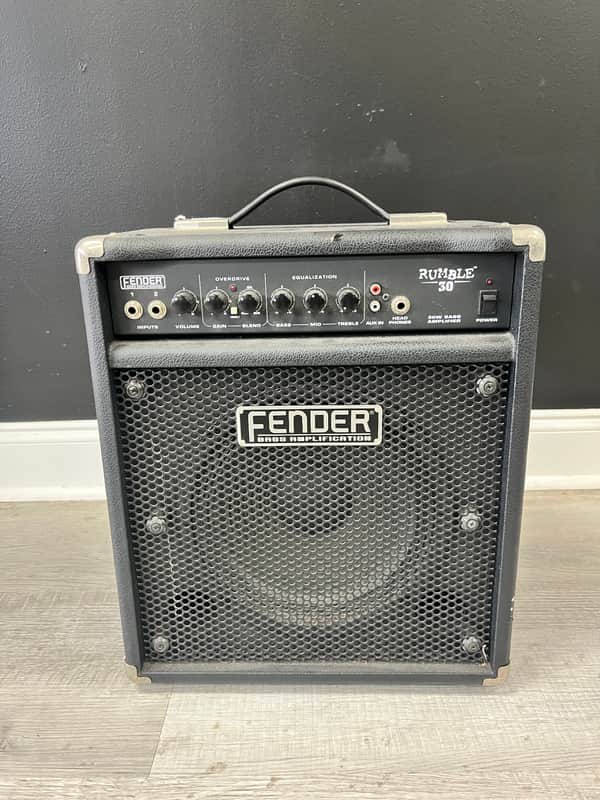 Fender Rumble 30 30-Watt 1x10" Bass Combo 2010s - Black image 1