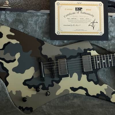 ESP Custom Shop Snakebyte Camo Satin James Hetfield ESP Signature Series aus meiner Sammlung: wie neu, ungespielt image 12