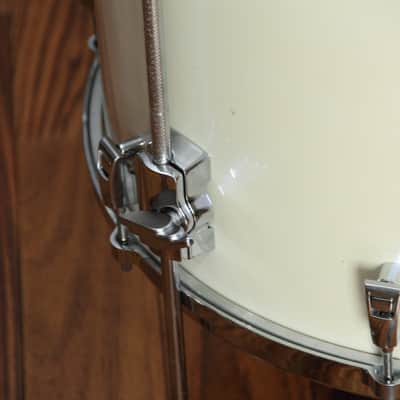 Yamaha AMF-1816 Absolute Hybrid Maple - Polar White floor tom 18"x16 image 4