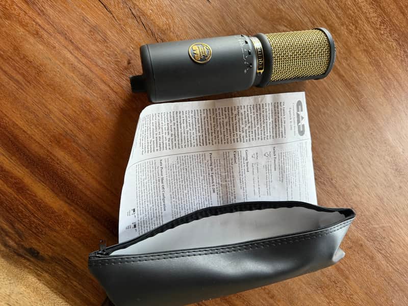 CAD Equitek E200 Multipattern Condenser Microphone 1990s - Black image 1