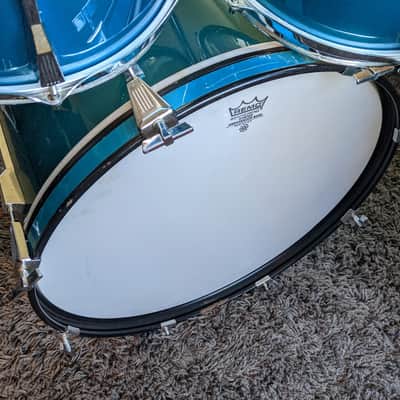 Tama Rockstar DX 6-Piece Drum Set in Ocean Blue. image 14