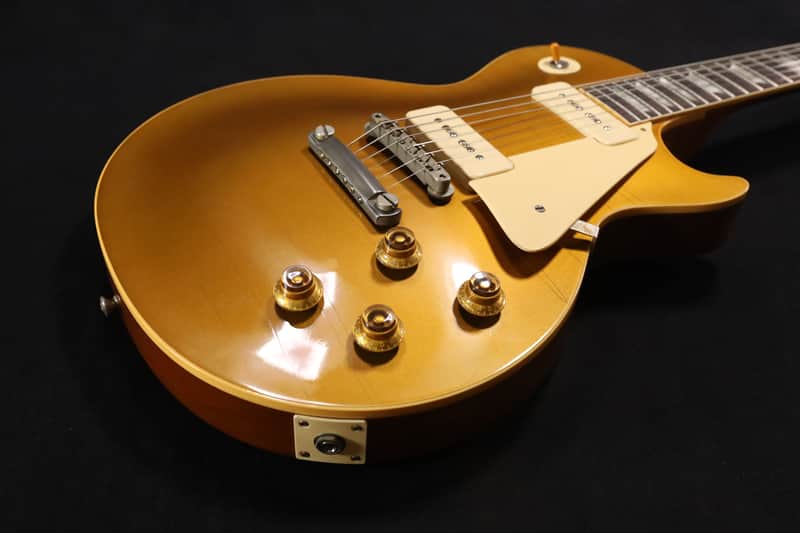 Gibson Custom Shop 1956 Les Paul Goldtop Reissue Ultra Light Aged Double Gold - LPR56ULDGNH1 146 image 1