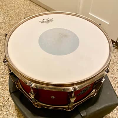 Pork Pie 14x7 Firethorn Red Maple Snare image 3