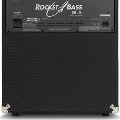 Ampeg RB-110 Rocket Bass Combo Amplifier, 50W, Black image 5