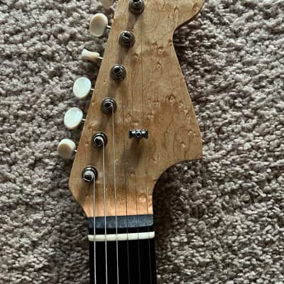 Fender American Performer Mustang - Satin Sonic Blue, Musikraft Neck Upgrade image 3