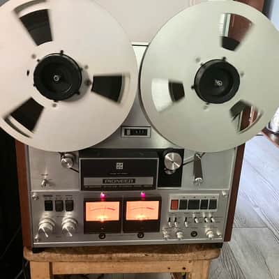 PLEASE READ ENTIRE AD!!! Pioneer RT-1020L 10.5 inch 4-Track Stereo/Quad 1/4" Reel-to-Reel Tape Deck Recorder 1974 - 1977 - Silver image 1