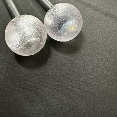 VINTAGE Promark 7/8" Phenolic Lexan Mallets, 15" Flexible Shafts-VERY GOOD #1 image 5