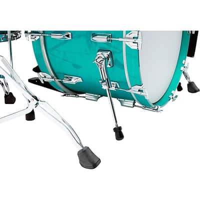 Tama 50th Limited Superstar Reissue 4-Piece Shell Pack With 22" Bass Drum Aqua Marine image 6