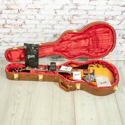 Gibson - ES-335 Figured - Semi-Hollow Electric Guitar - Iced Tea - w/ Hardshell Case - x0299 image 10
