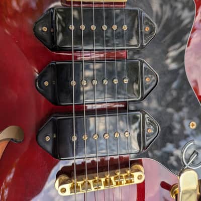 Epiphone Riviera P93 WR 2019 - Red Wine image 5