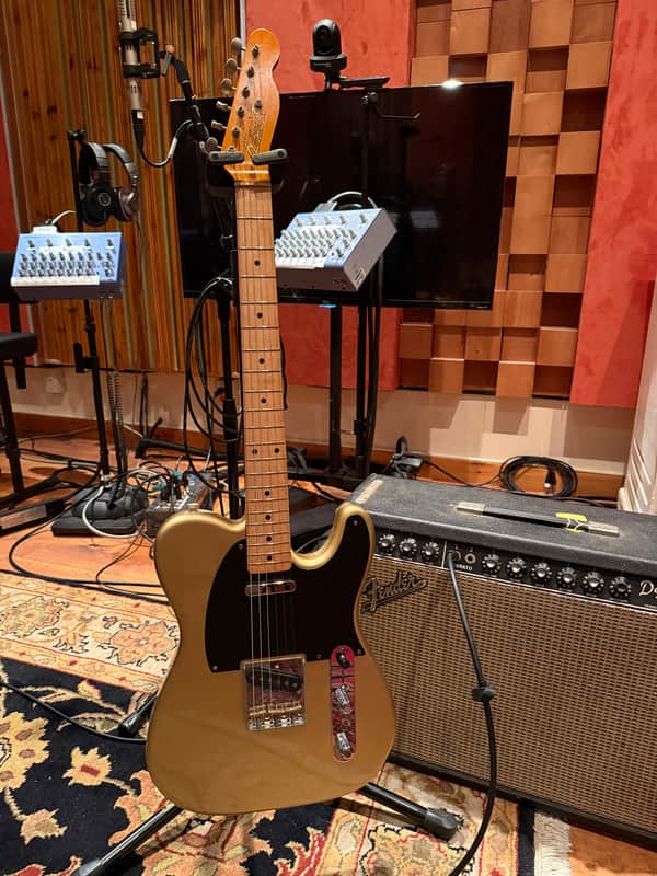 Rick Kelly Custom (Carmine Street Guitars) Telecaster - Pale Gold image 1
