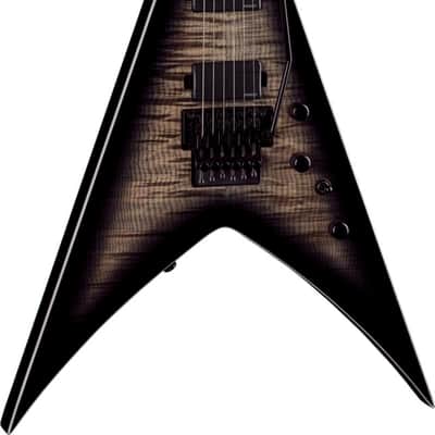 Dean Vengeance Select Floyd Fluence Electric Guitar, Ebony Fingerboard, Charcoal Burst image 1