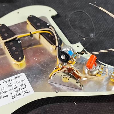 MyDream Partcaster Custom Built - Heavy Relic Sonic Blue J. Mayer image 9