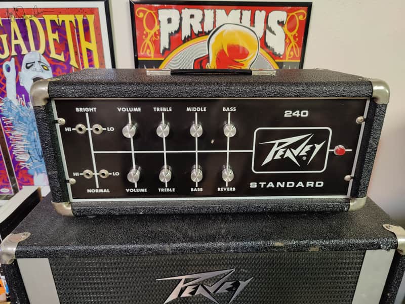 1971 Peavey Standard 240 Amp Head | Reverb