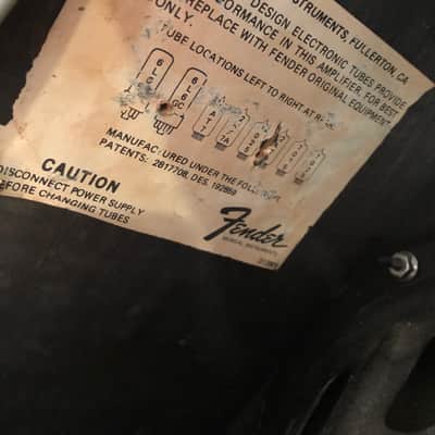 Fender Pro Reverb 2-Channel 70-Watt 2x12" Guitar Combo 1981 image 11
