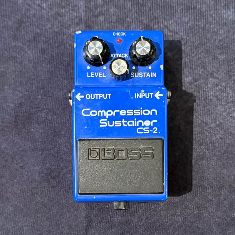 Boss CS-2 Compression Sustainer (Made in Japan Black Label) ~ Secondhand image 1