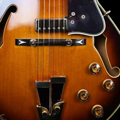 Ibanez GB10 George Benson Signature from 1979 in Sunburst with Flightcase image 5