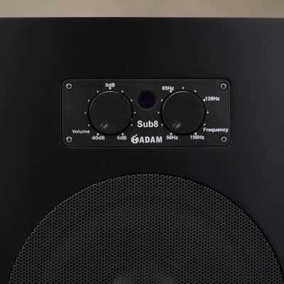 Adam Sub8 Active Subwoofer w/ Primacoustic Recoil Stabilizer Pad #58838 image 3