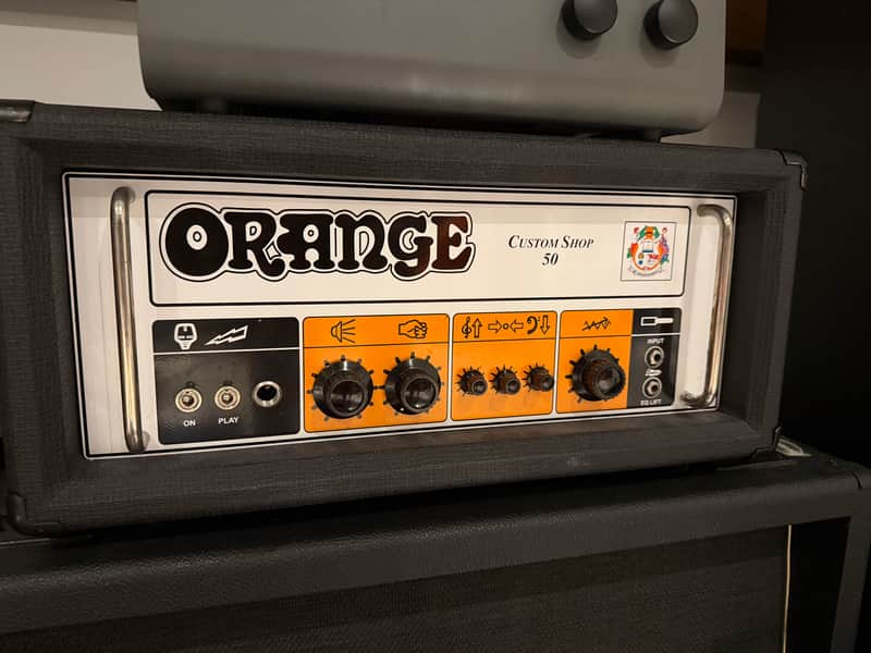 Orange Custom Shop 50 50-Watt Guitar Amp Head 2013 - Present - Black image 1