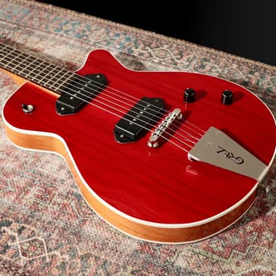 Grez Mendocino 2025 - Stained Red, Fralin Dog Ear P-90’s. NEW (Authorized Dealer) image 4