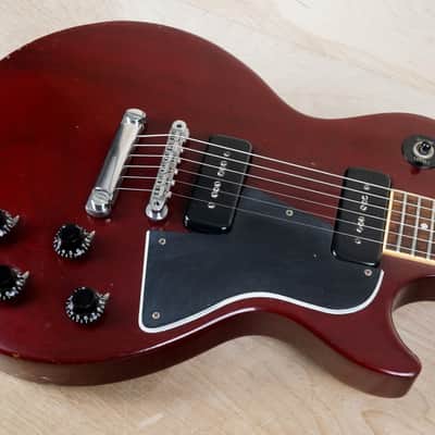 Gibson Les Paul Special 1991 Heritage Cherry "Junior II" P-100 Pickups w/ Gibson Soft Case image 4
