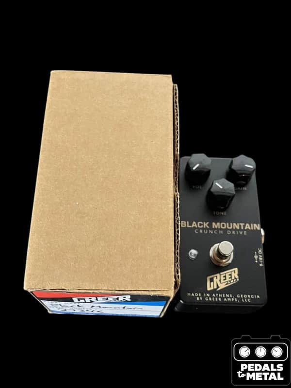 Greer Amps Black Mountain Crunch Drive - Black - X17397 image 1