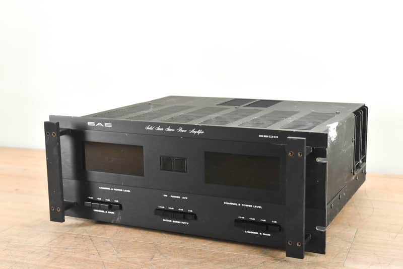 SAE 2600 Stereo Power Amplifier CG003ZA image 1