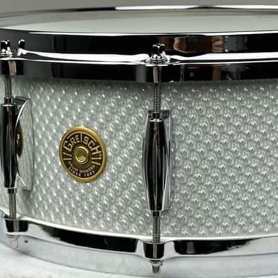 Gretsch 20/12/14/5.5x14" USA Custom Drum Set - 3D Moire w/ Vintage Build image 13