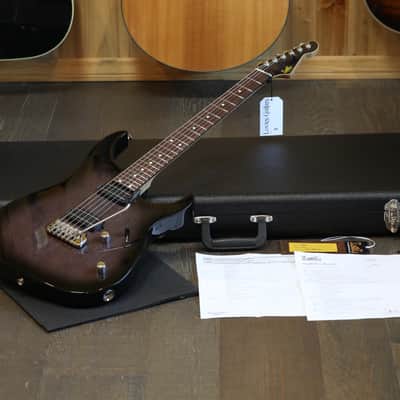 New! 2026 LSL Instruments XT-4 Modern "Hero" Electric Guitar Trans Charcoal/Black Burst + OHSC image 1