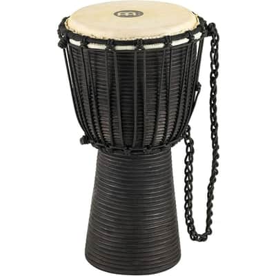 Meinl Headliner Rope-Tuned Djembe 8" Medium Black River image 1