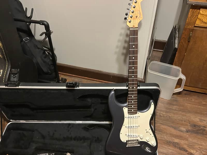 Fender American Standard Stratocaster 2007 MFR Charcoal Frost Metallic