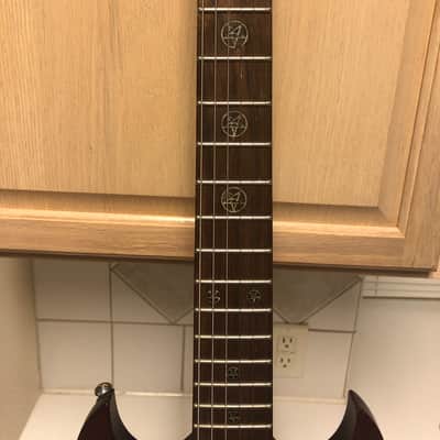 Washburn Electric Guitar Anthrax Scott Ian Murder Weapon-Blood Splatter,Limited Edition,Free Hard Case image 5